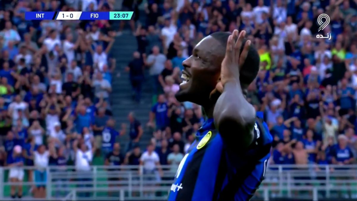 گل اول اینتر به فیورنتینا (مارکوس تورام)