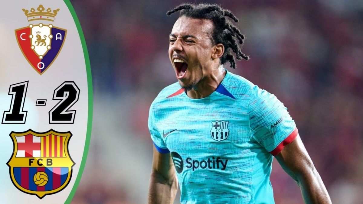 خلاصه بازی اوساسونا 1-2 بارسلونا