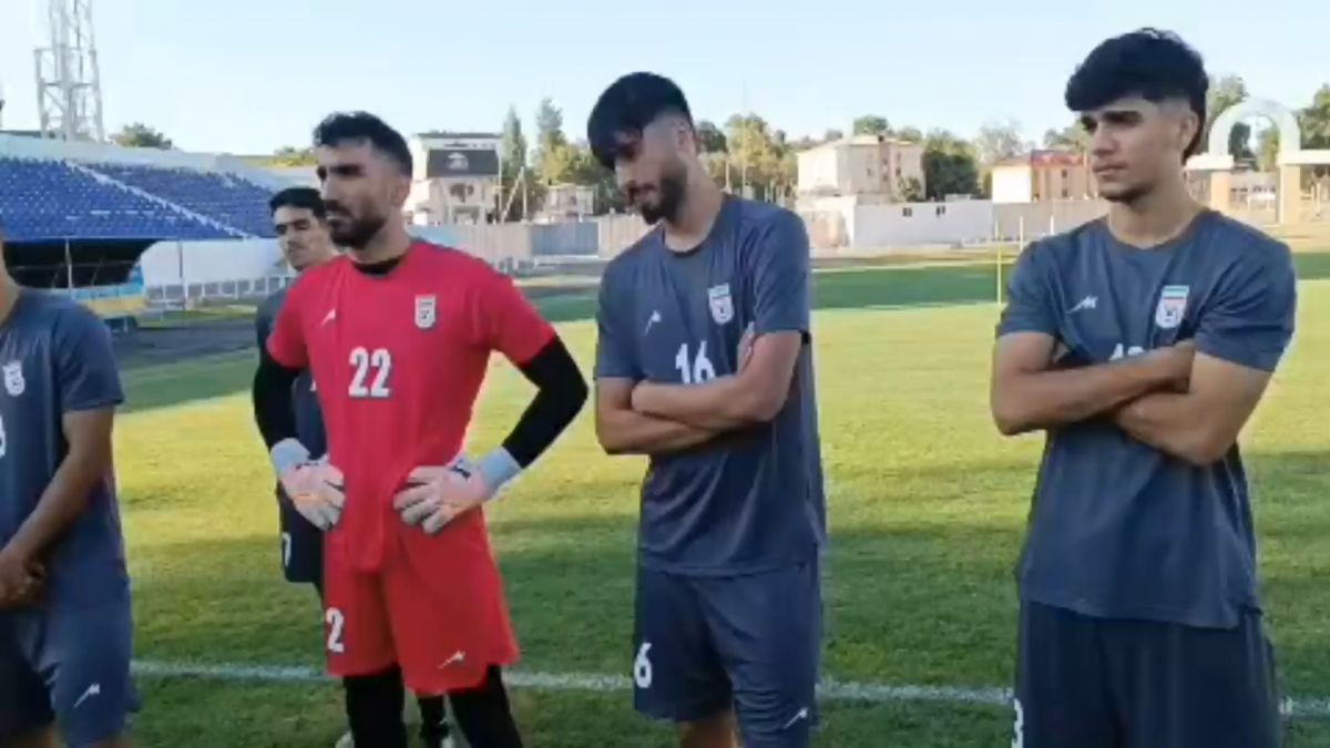 آخرین تمرین تیم ملی امید پیش از بازی فردا مقابل هنگکنگ