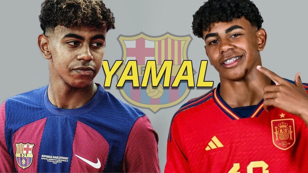 درخشش های یامال ستاره شانزده ساله جدید بارسلونا و تیم ملی اسپانیا