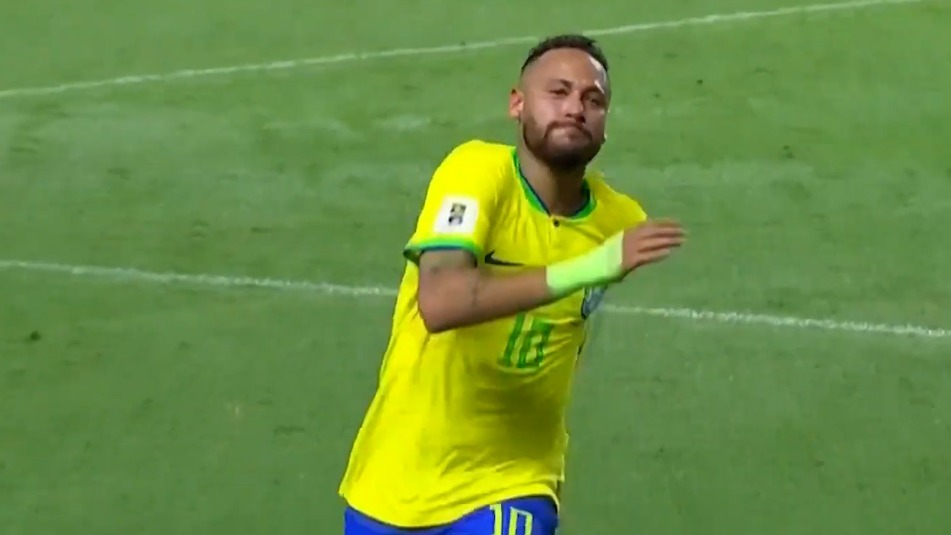 گل چهارم برزیل به بولیوی (نیمار)