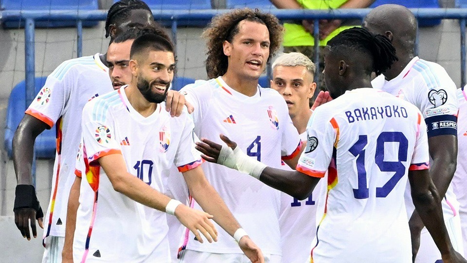 خلاصه بازی آذربایجان 0-1 بلژیک