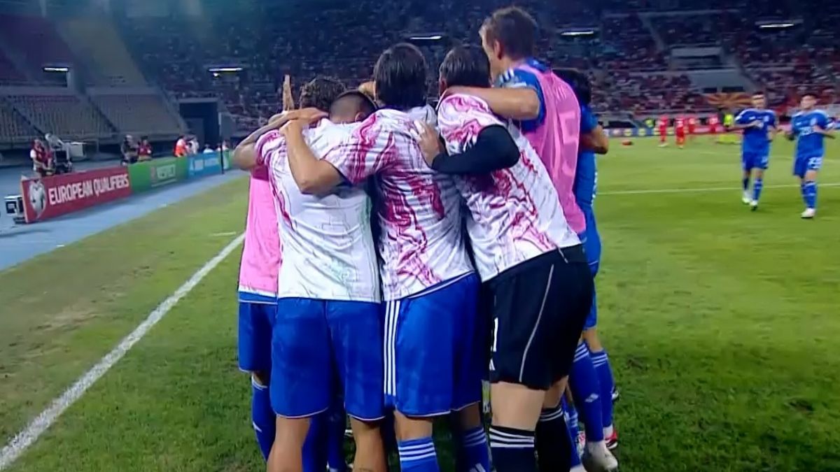 گل اول ایتالیا به مقدونیه (ایموبیله)