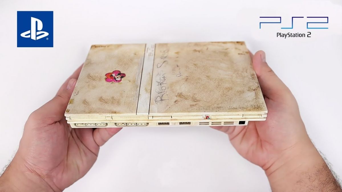 بازسازی جذاب کنسول خاطره‌انگیز پلی استیشن ۲