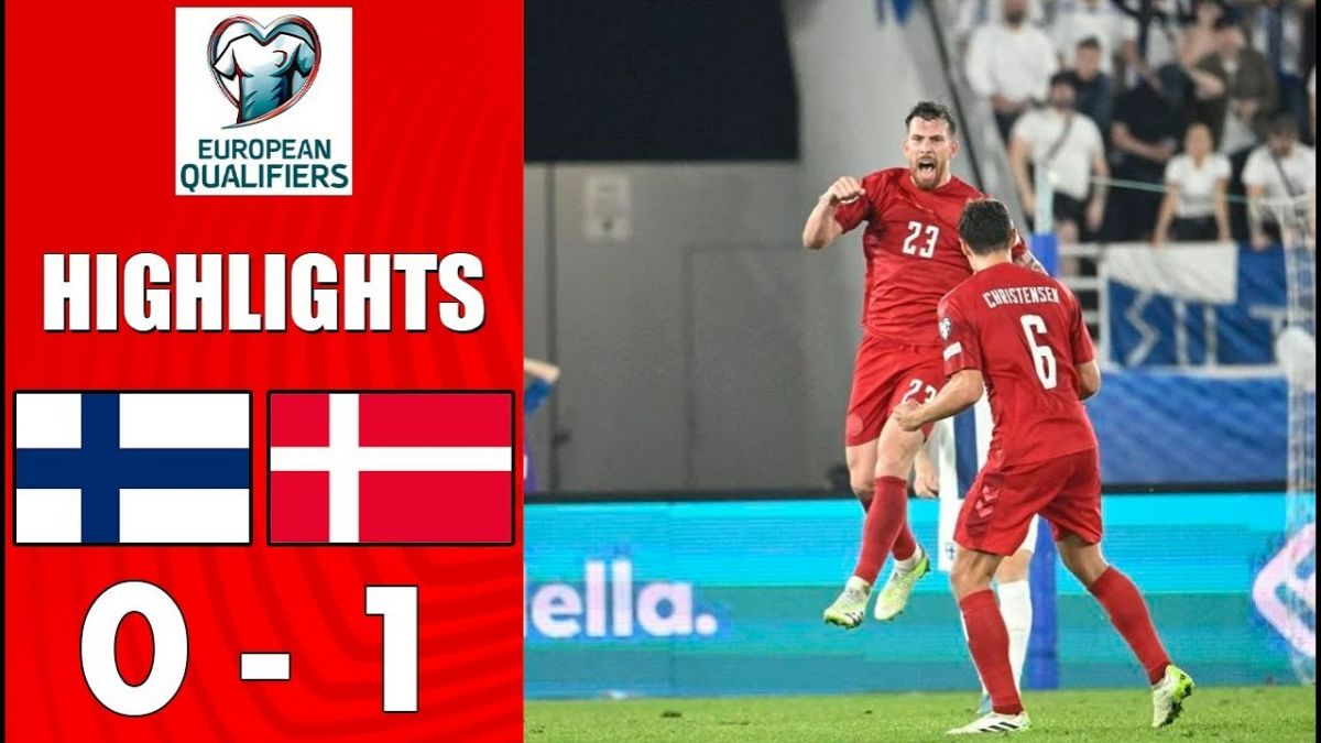 خلاصه بازی فنلاند 0-1 دانمارک