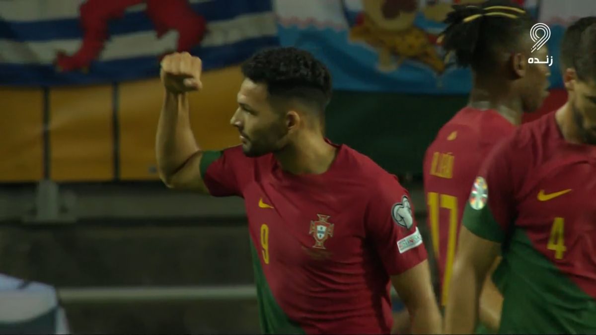 گل دوم پرتغال به لوکزامبورگ (راموس)