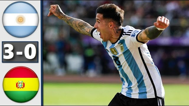 خلاصه بازی بولیوی 0-3 آرژانتین
