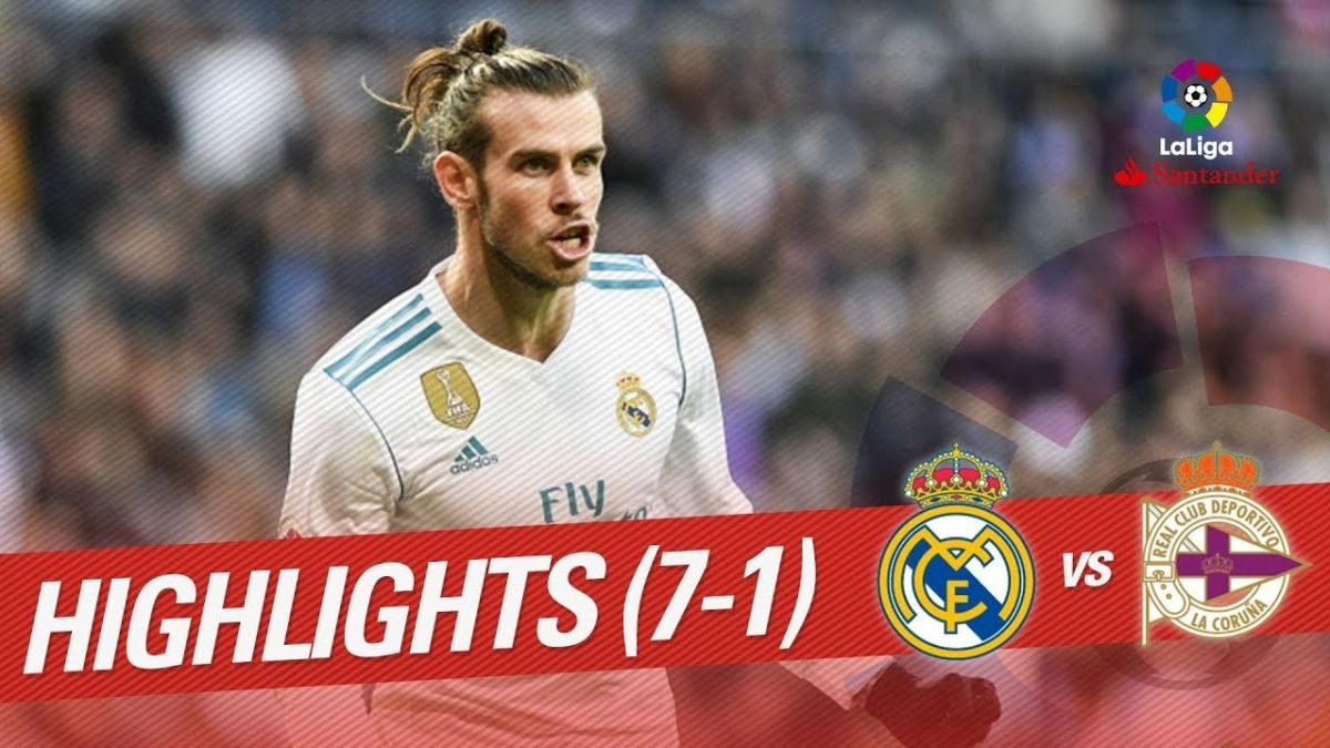 نوستالژی/ رئال مادرید 7-1 لاکرونیا (دبل رونالدو و گرت بیل)