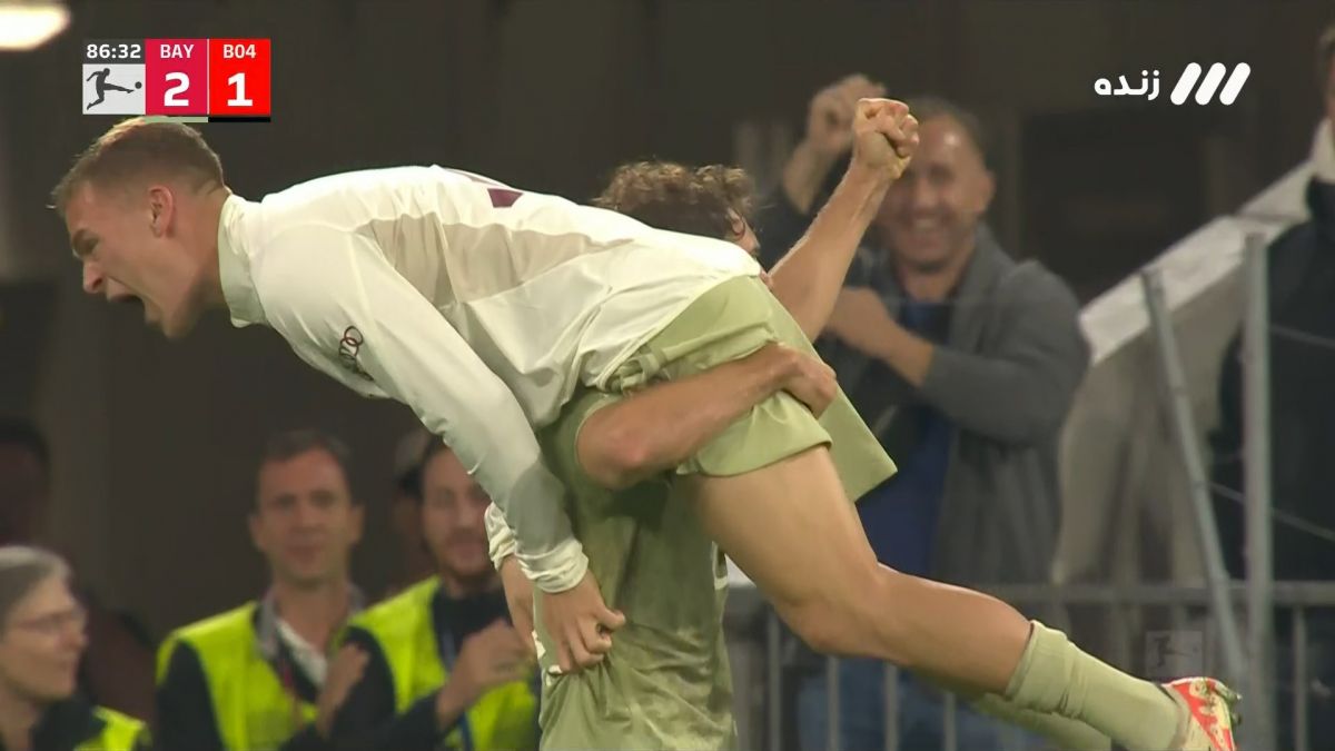گل دوم بایرن مونیخ به بایر لورکوزن (لئون گورتسکا)