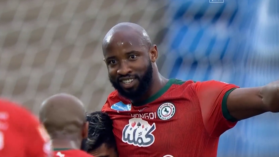 گلزنی موسی دمبله برای الاتفاق مقابل ابها با پاس گل زیبای جردن هندرسون