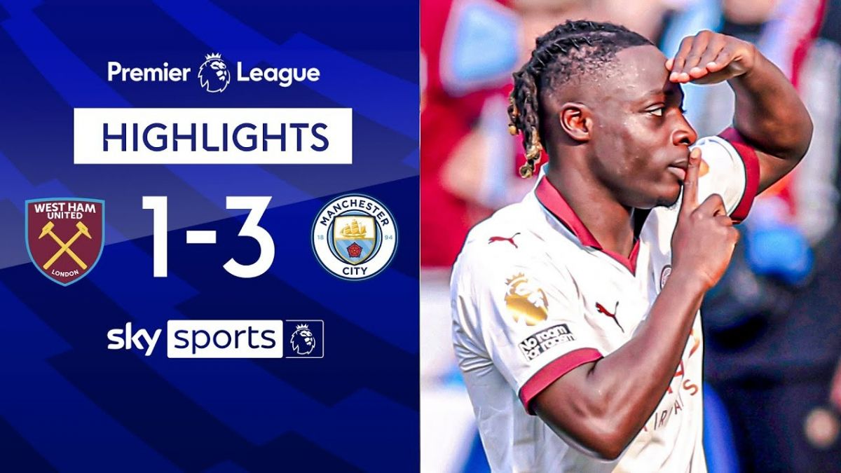 خلاصه بازی وستهام 1-3 منچسترسیتی