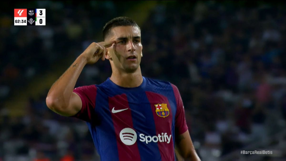 گل سوم بارسلونا به رئال بتیس (گل زیبای فران تورس)