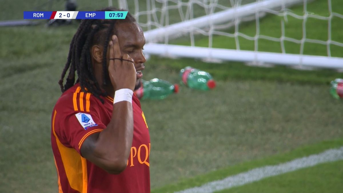 گل دوم رم به امپولی (رناتو سانچز)