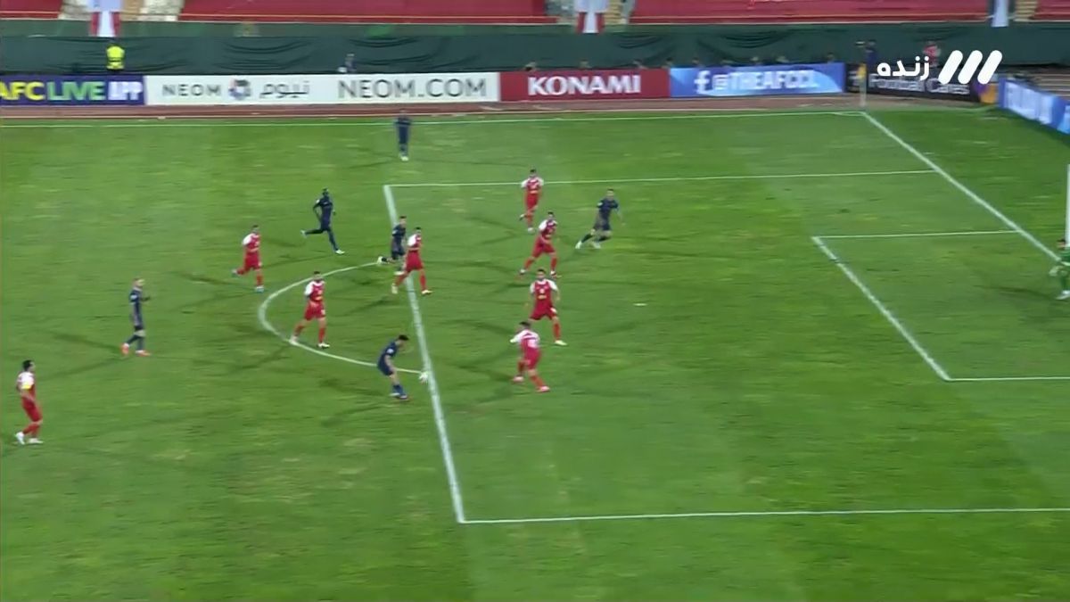 گل النصر به پرسپولیس به دلیل آفساید رونالدو مردود اعلام شد