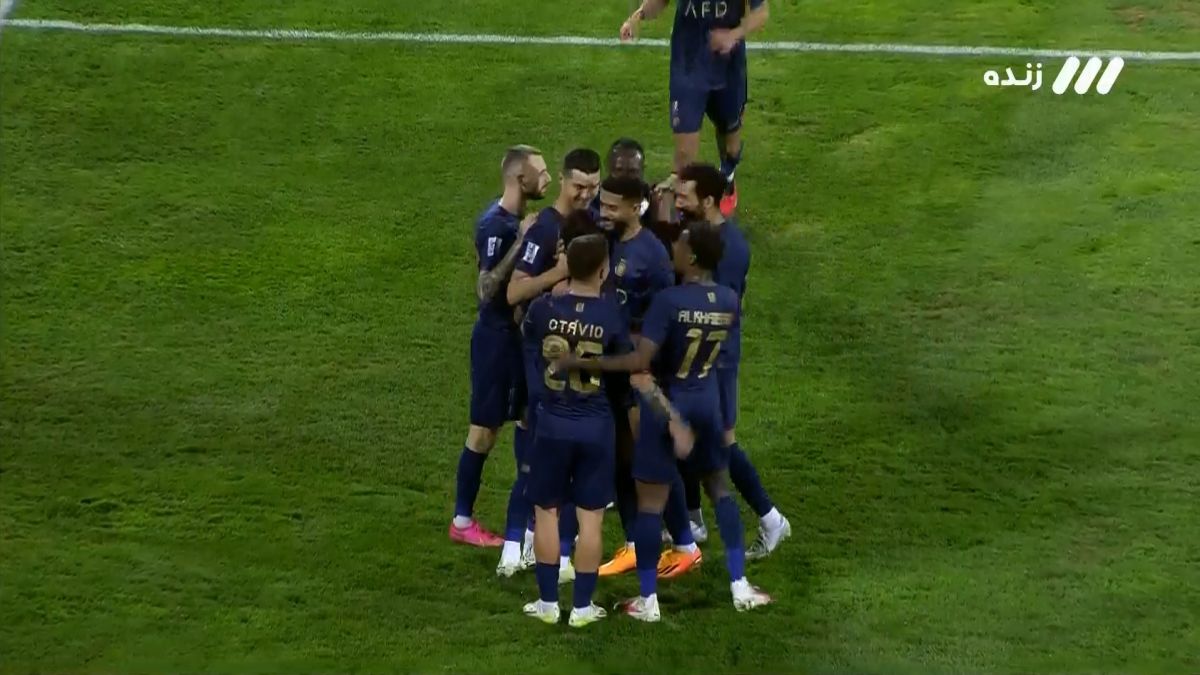 گل اول النصر به پرسپولیس (عبدالرحمن غریب)