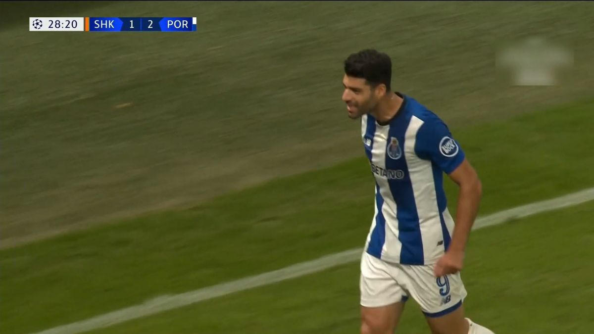 گل سوم پورتو به شاختار (مهدی طارمی)