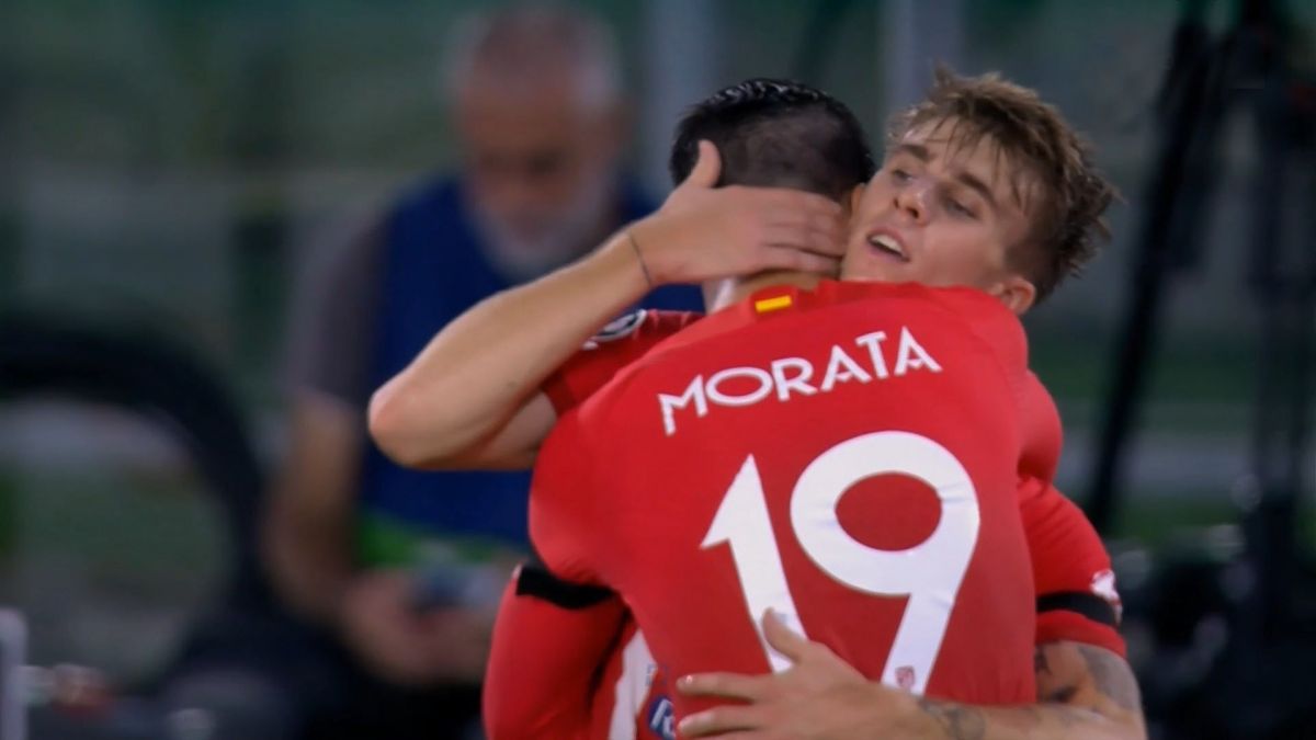 گل اول اتلتیکو مادرید به لاتزیو (باریوس)