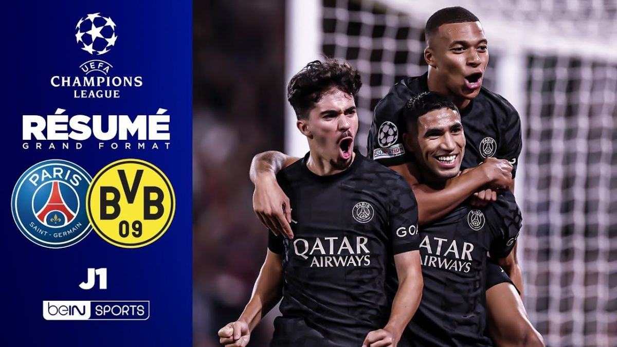 خلاصه بازی پاری سن ژرمن 2-0 دورتموند