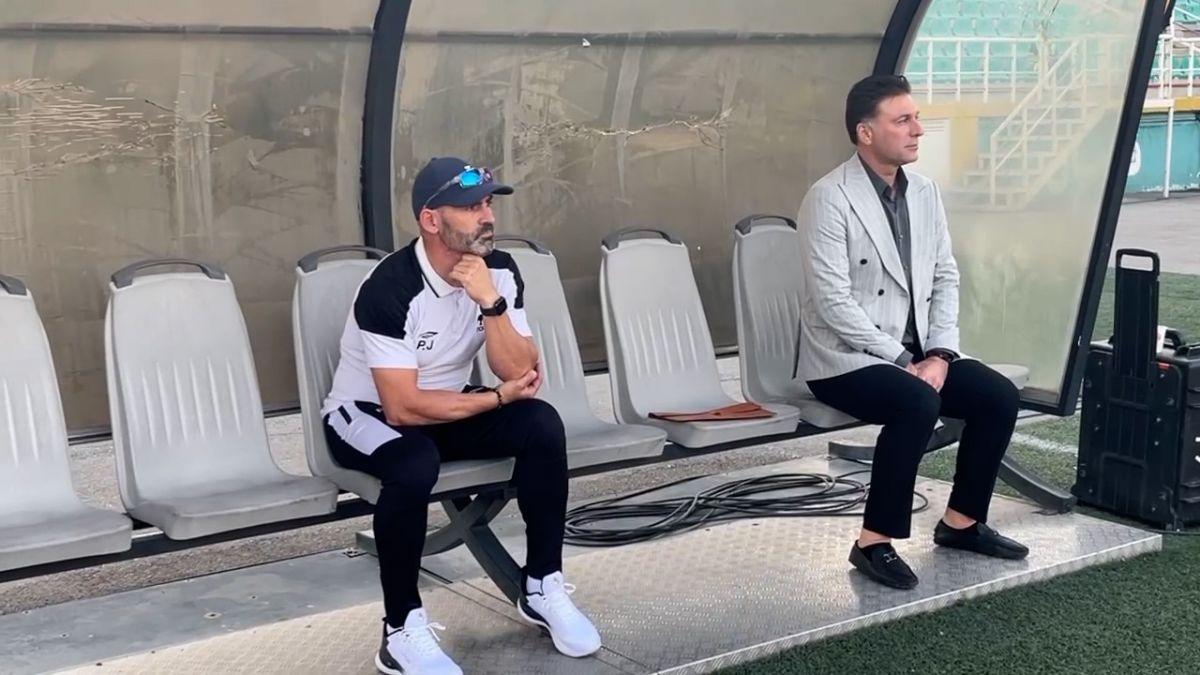 اختصاصی/ گرم کردن بازیکنان تراکتور و هوادار قبل از شروع مسابقه