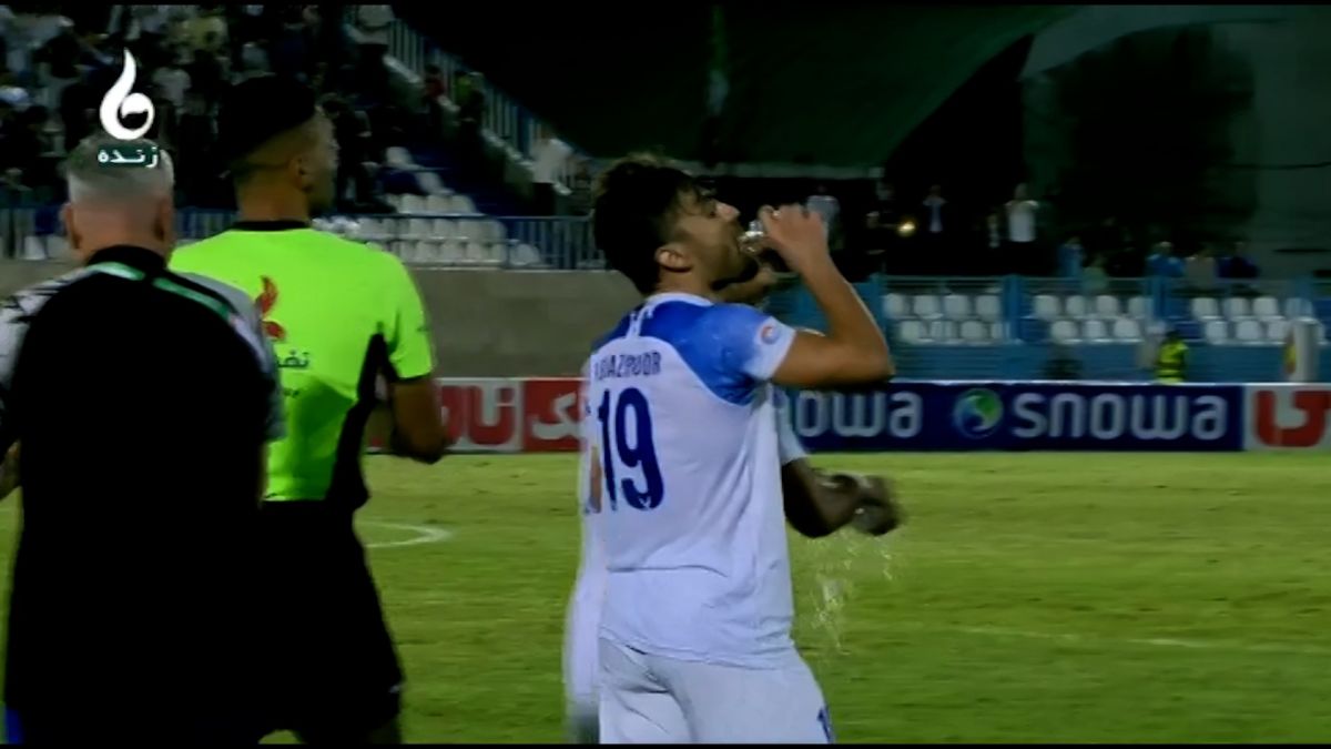 گل اول ملوان به پیکان (پیمان رنجبری)