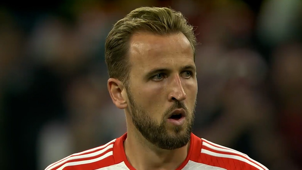 گل سوم بایرن مونیخ به منچستریونایتد (هری کین - پنالتی)