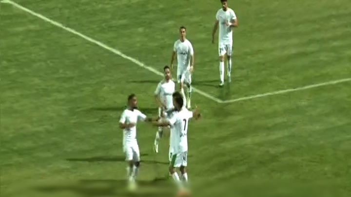 گل اول ذوب آهن به استقلال خوزستان (محمدجواد محمدی)