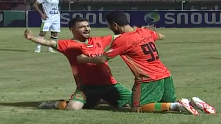 گل دوم مس رفسنجان به آلومینیوم اراک (علی محمدی)