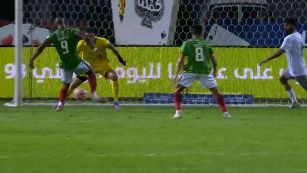 گل چهارم الاتفاق به الطائی (گل برتری - دبل دمبله در دقیقه 93)