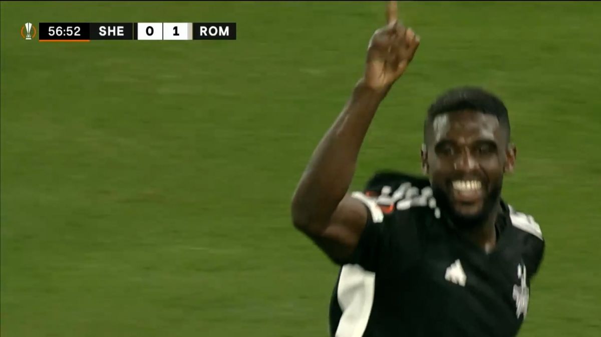 گل اول شریف تیراسپول به رم (توار)