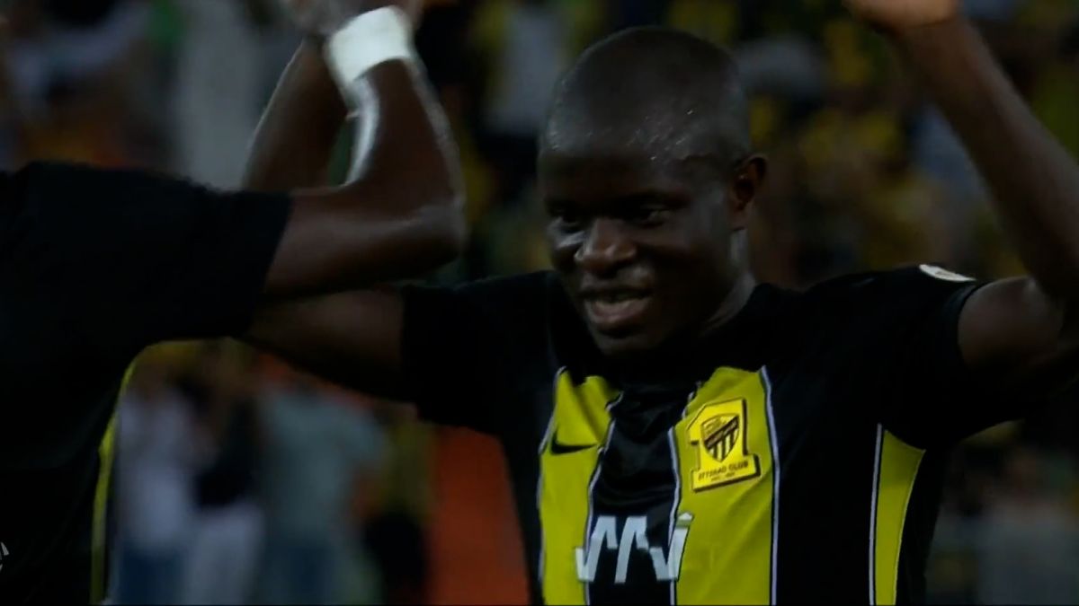 گل دوم الاتحاد به الفتح (سوپرگل کانته)