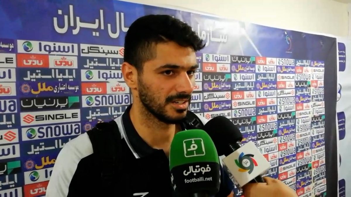 اختصاصی/ صحبت های شایان مصلح بازیکن ذوب آهن پس از برد برابر استقلال خوزستان