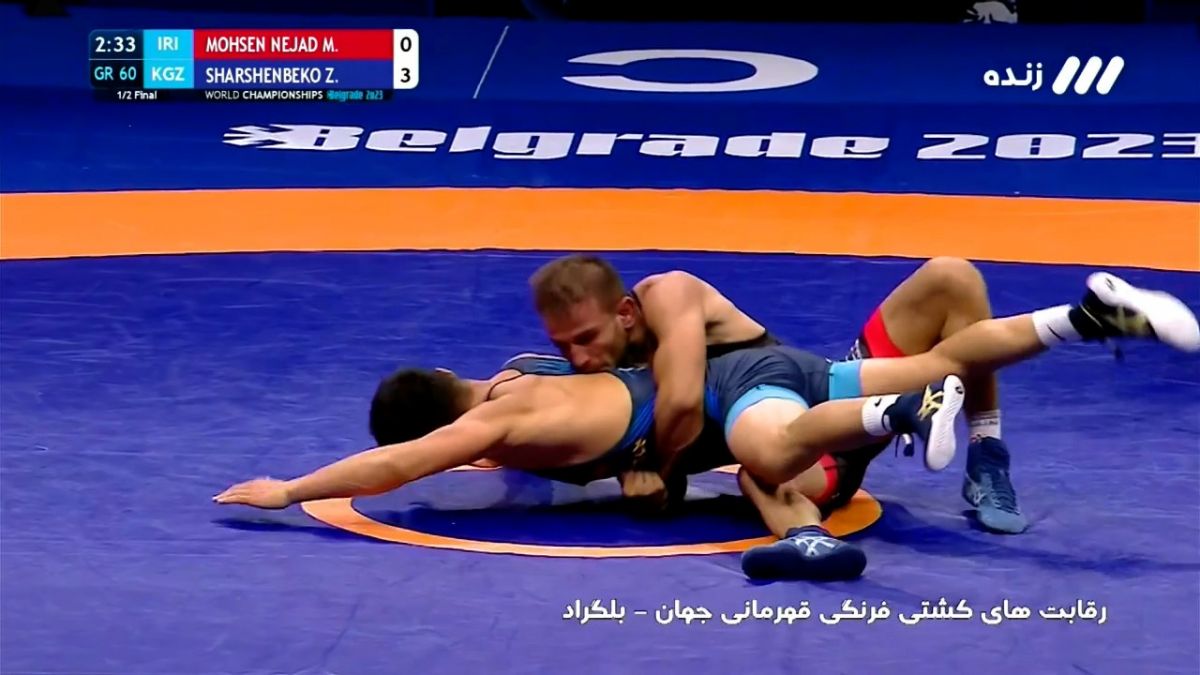 شکست مهدی محسن نژاد مقابل حریف قدرتمند قرقیزستانی