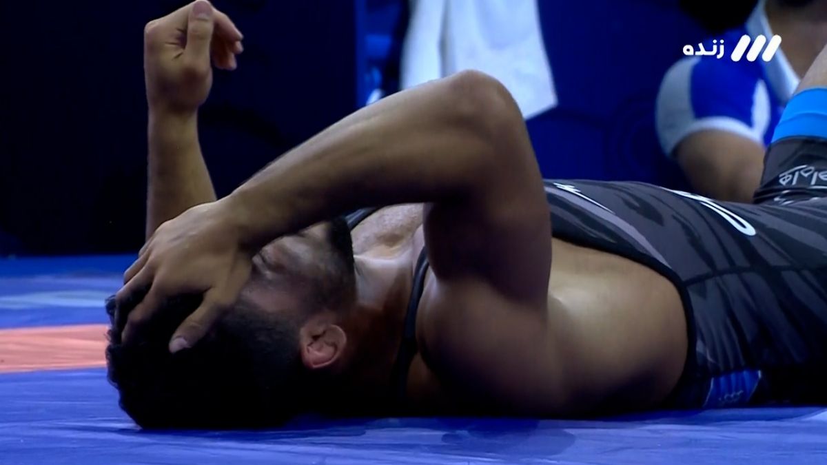 کسب مدال نقره توسط علیرضا مهمدی با شکست مقابل نماینده جمهوری آذربایجان