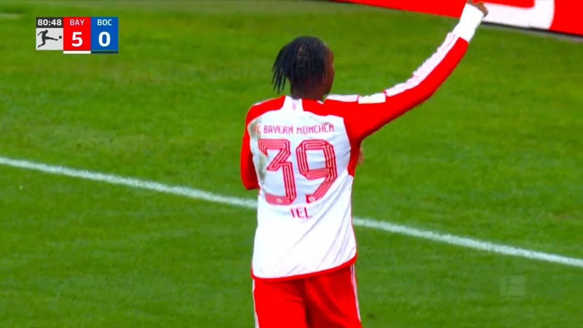 گل ششم بایرن مونیخ به بوخوم (تل)