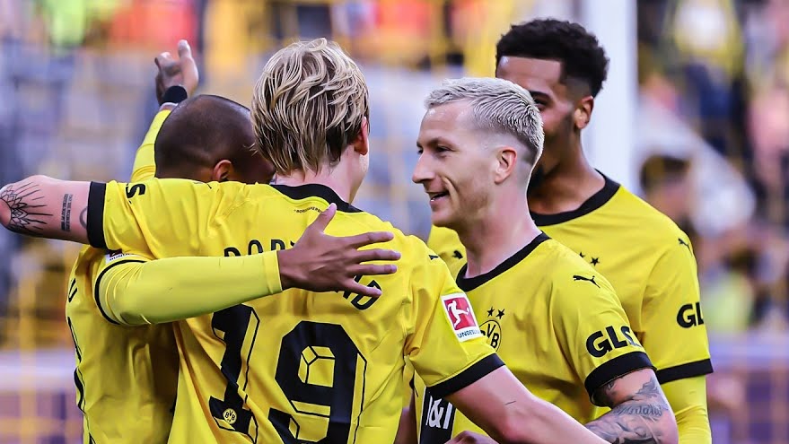 خلاصه بازی دورتموند 1- وولفسبورگ