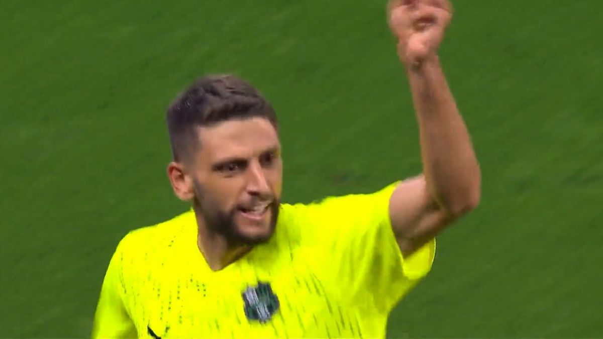 گل دوم ساسولو به یوونتوس (شوت زیبای براردی)