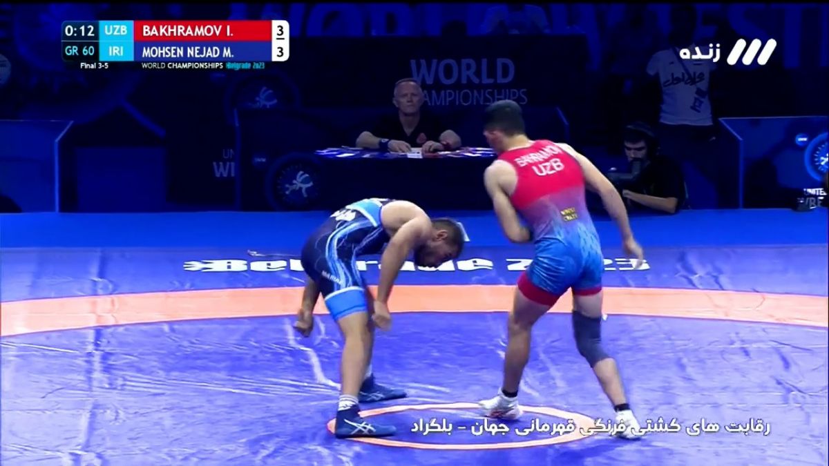 شکست تلخ محسن نژاد مقابل حریف ازبکستانی و ناکامی در کسب مدال برنز