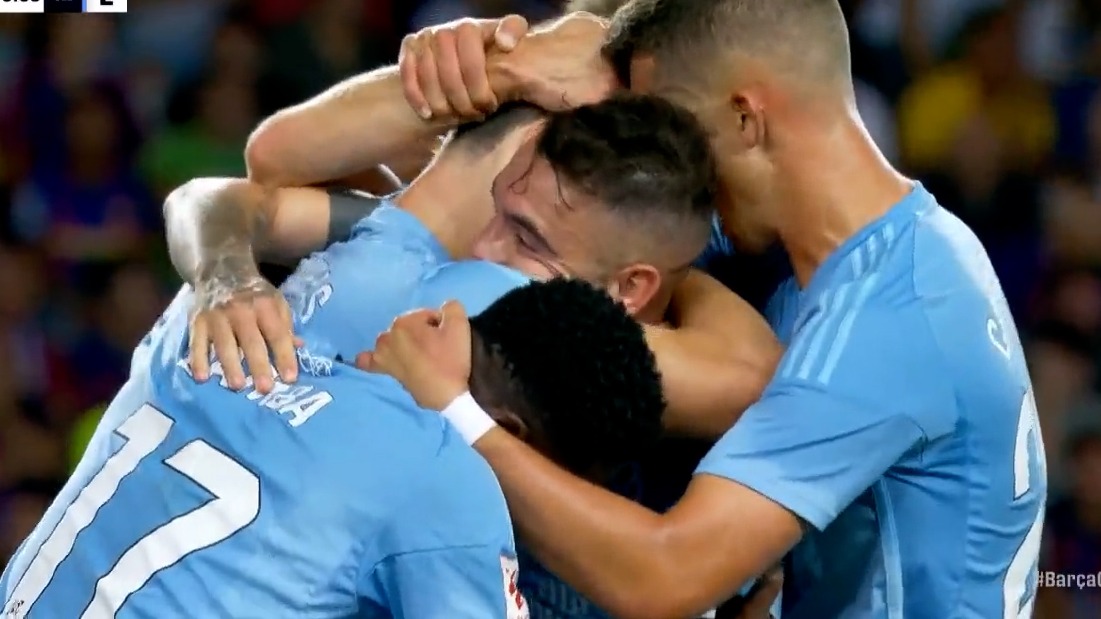 گل دوم سلتاویگو به بارسلونا (دوویکاس)