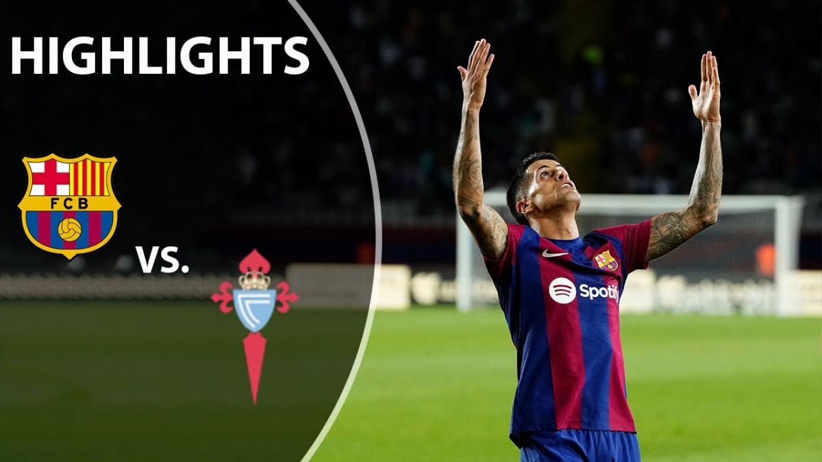 خلاصه بازی بارسلونا 3-2 سلتاویگو (کامبک فوق العاده شاگردان ژاوی)