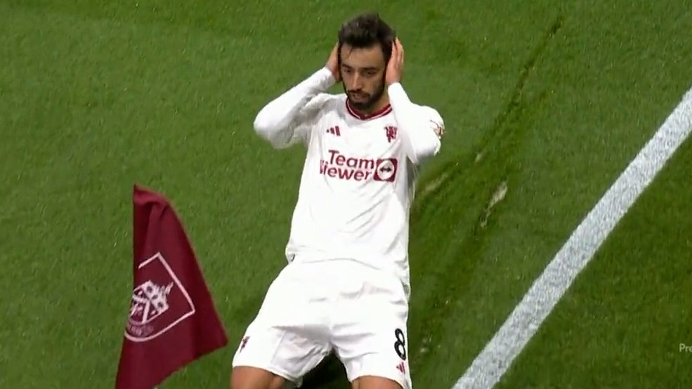 گل اول منچستریونایتد به برنلی (والی تماشایی برونو فرناندز)