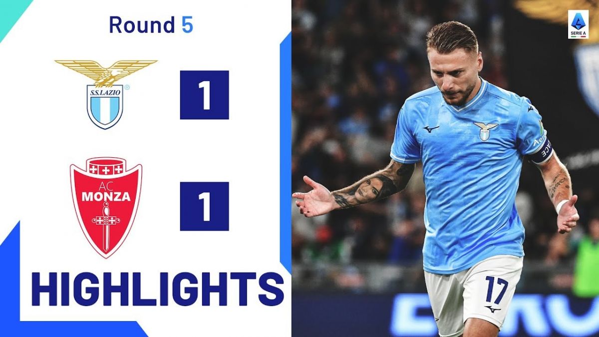 خلاصه بازی لاتزیو 1-1 مونزا