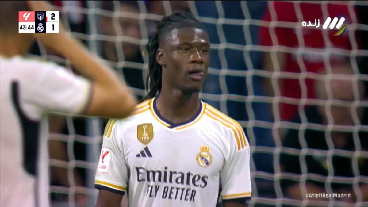 آفساید اعلام شدن گل دوم رئال مادرید مقابل اتلتیکو