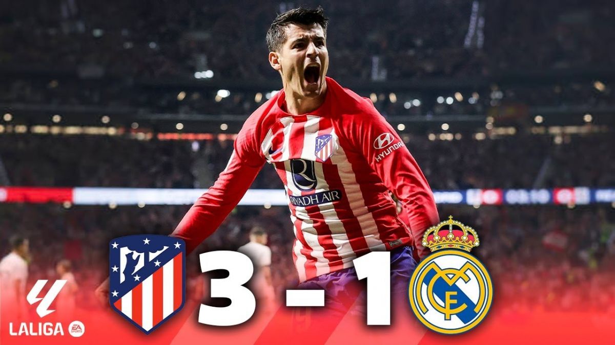خلاصه بازی اتلتیکو مادرید 3-1 رئال مادرید