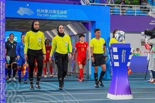 قضاوت داوران زن ايران در افتتاحيه بازى هاى آسيايى
