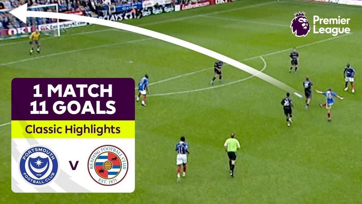 پرگل ترین بازی تاریخ لیگ برتر انگلیس/ پورتسموث 7-4 ریدینگ
