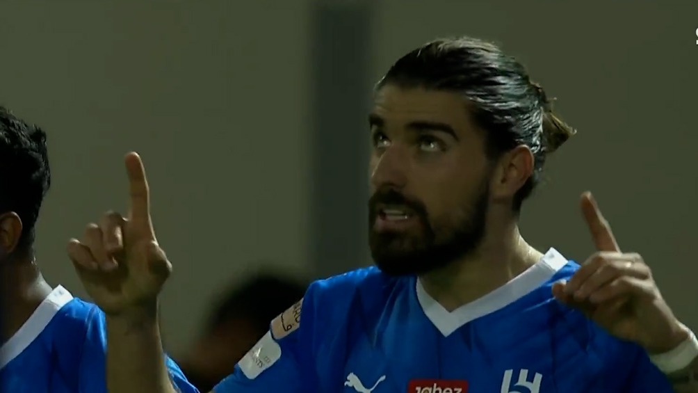 گل اول الهلال به الجبلین (شوت زیبای روبن نوس)