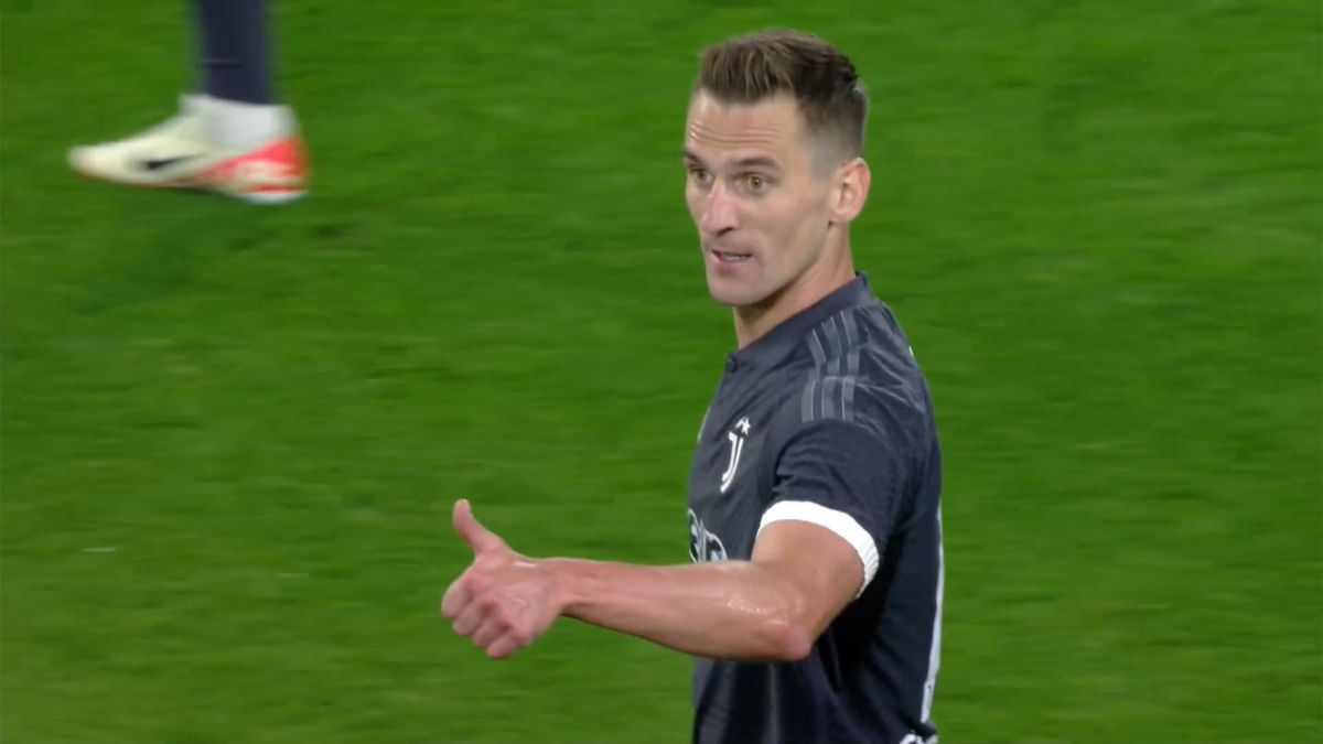 گل اول یوونتوس به لچه (میلیک)