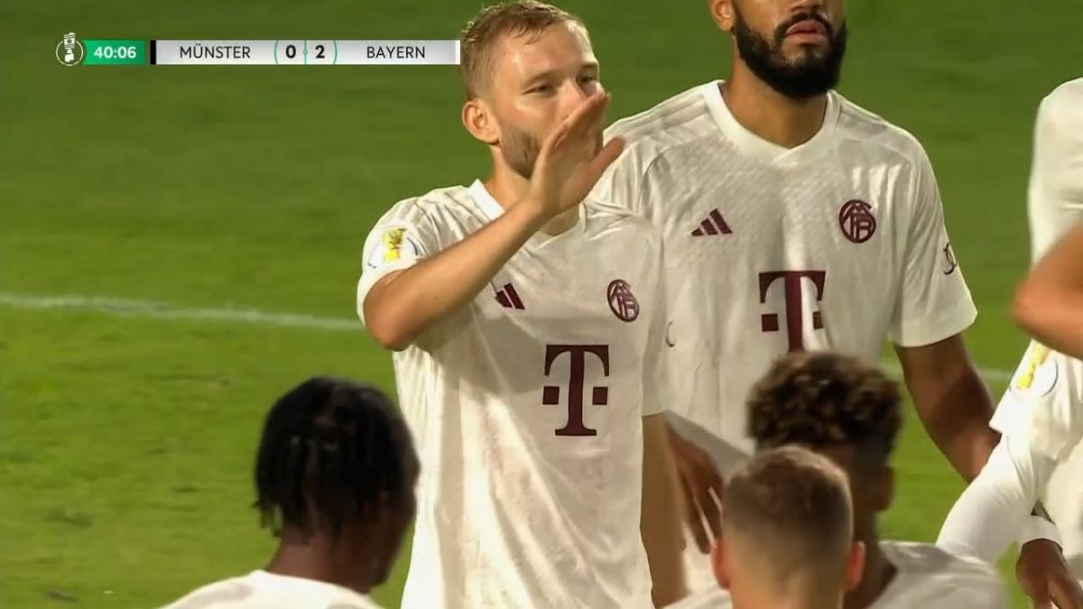 گل دوم بایرن مونیخ به پریسن مونستر (لایمر)