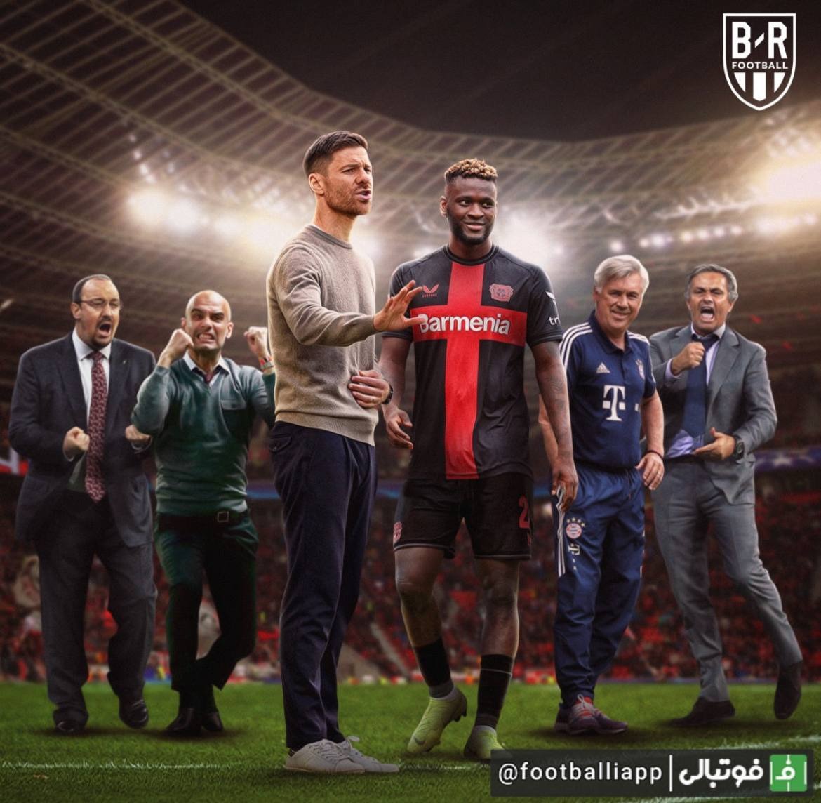 ژابی آلونسو، از بزرگان دنیای مربیگری درسهایش را به خوبی یاد گرفت!