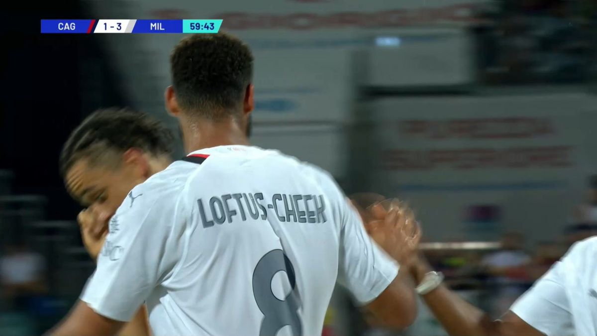 گل سوم میلان به کالیاری (گل زیبای لوفتوس چیک)